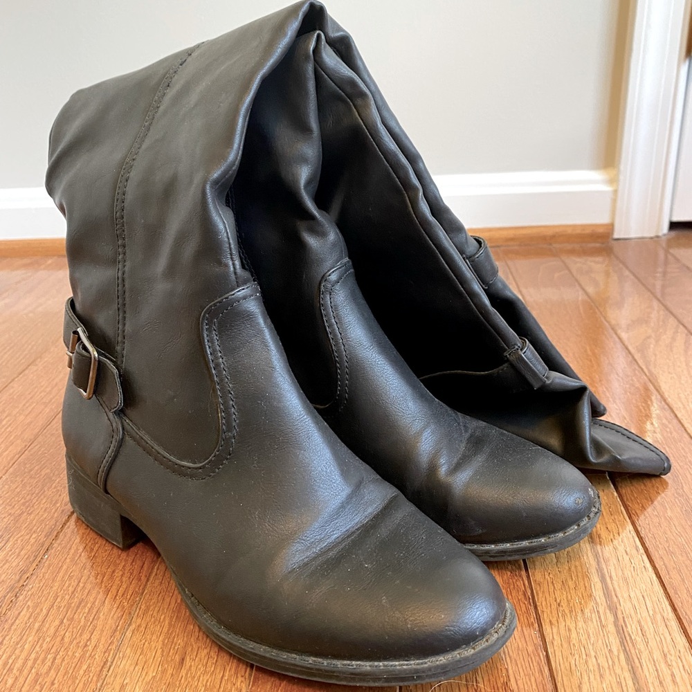 Knee high boots